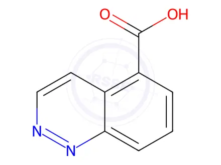 Chemical structure of Cinnoline-5-carboxylic acid