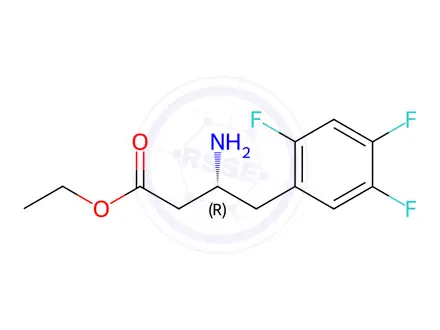 Chemical structure of Sitagliptin Phosphate Impurity 97