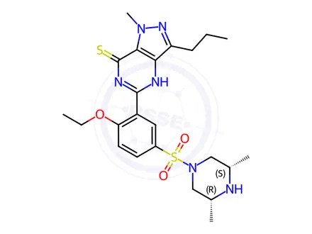 Chemical structure of Sildenafil Citrate Impurity 71