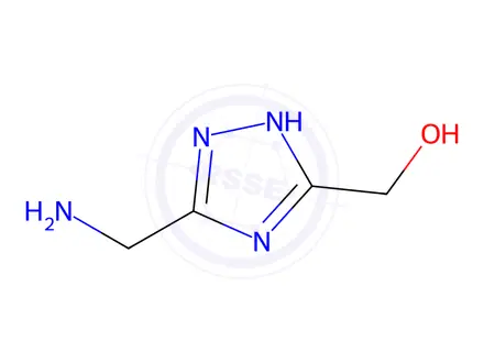 Chemical structure of (5-(Aminomethyl)-4H-1,2,4-triazol-3-yl)methanol