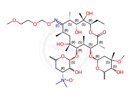 Chemical structure of Erythromycin Impurity 20