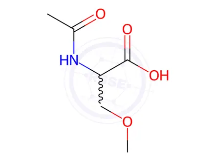 Chemical structure of Lacosamide Impurity 61