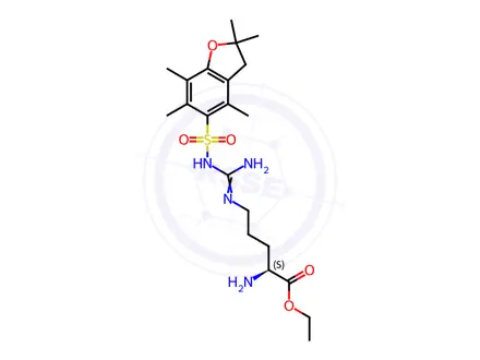 Chemical structure of Arginine Impurity 63