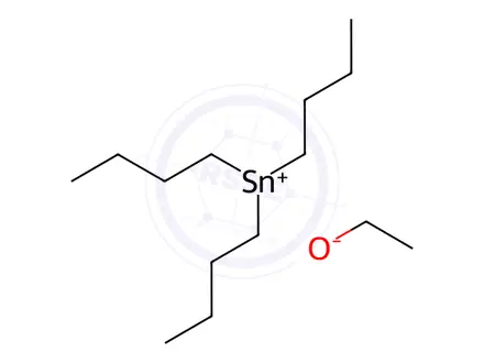 Chemical structure of Tributyltinethoxide