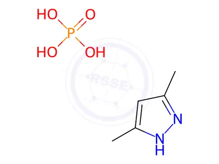 Chemical structure of 3,5-Dimethylpyrazole Phosphate