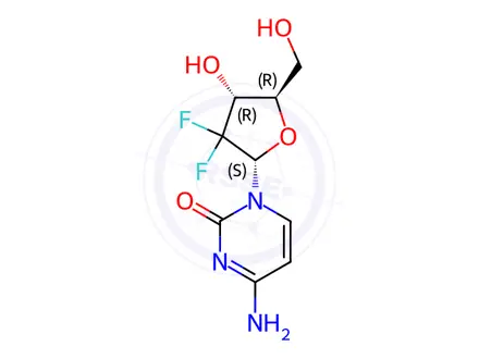 Chemical structure of Gemcitabine EP Impurity B