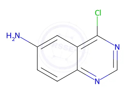 Chemical structure of 4-Chloro-quinazolin-6-ylamine
