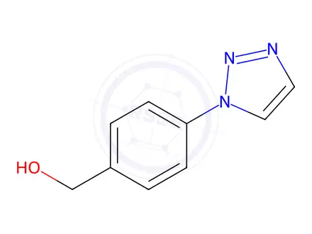 Chemical structure of (4-(1H-1,2,3-triazol-1-yl)phenyl)methanol