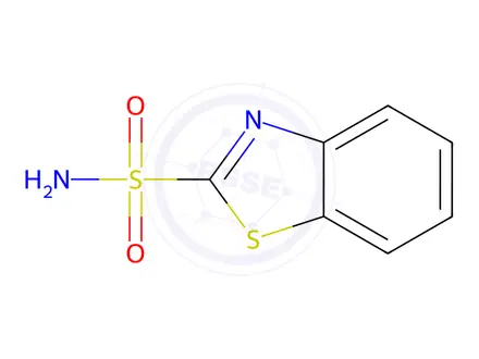 Chemical structure of Benzothiazole-2-Sulfonamide