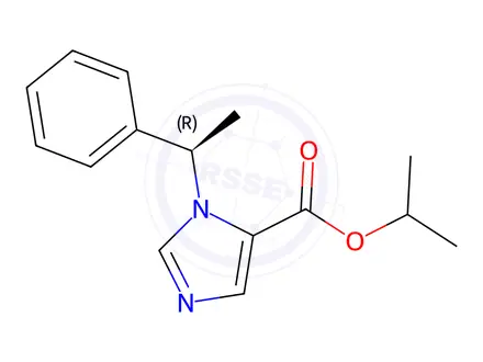 Chemical structure of Etomidate impurity C