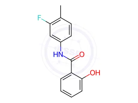 Chemical structure of n-(3-Fluoro-4-methylphenyl)-2-hydroxybenzamide