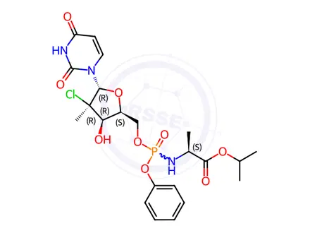 Chemical structure of Sofosbuvir Impurity 21