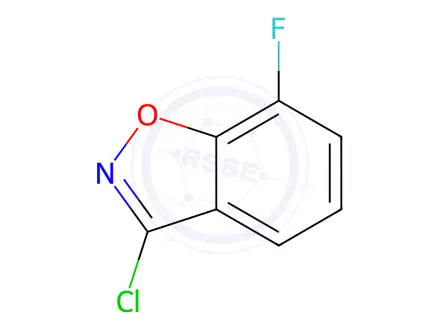 Chemical structure of 3-Chloro-7-fluorobenzo[d]isoxazole
