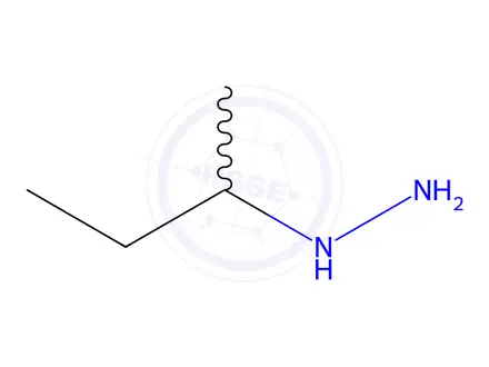 Chemical structure of Sec-butylhydrazine Dihydrochloride