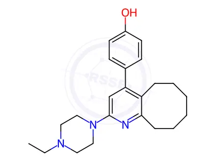 Chemical structure of Blonanserin Impurity I