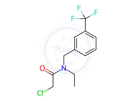 Chemical structure of 2-Chloro-N-ethyl-N-(3-(trifluoromethyl)benzyl)acetamide