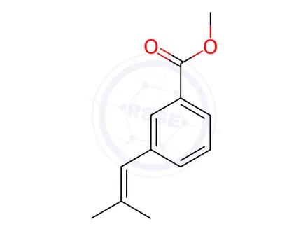 Chemical structure of Methyl 3-(2-methyl-1-propenyl)benzoate