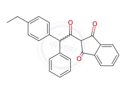 Chemical structure of Indobufen Impurity 75
