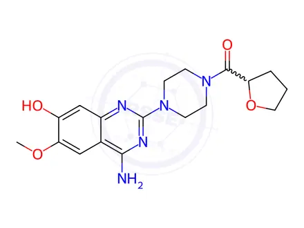 Chemical structure of Terazosin Impurity 8(Terazosin EP Impurity H)