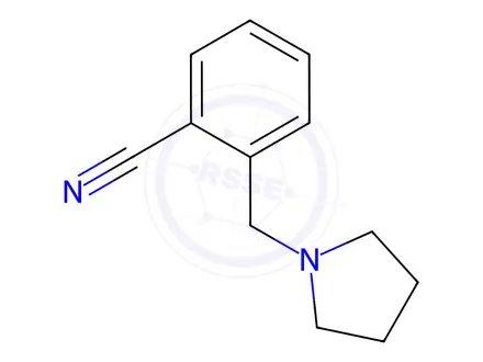 Chemical structure of 2-(Pyrrolidin-1-ylmethyl)benzonitrile