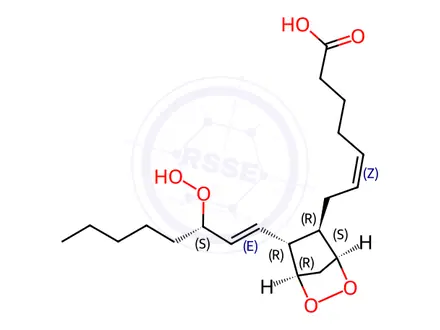 Chemical structure of Prostaglandin Impurity 8 (Prostaglandin G2)