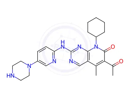 Chemical structure of Palbociclib Impurity 102