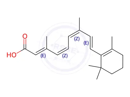 Chemical structure of Vitamin A Impurity 84