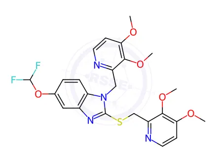 Chemical structure of Pantoprazole Impurity 4