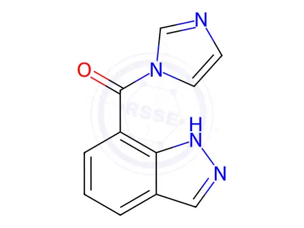 Chemical structure of Niraparib Impurity 49