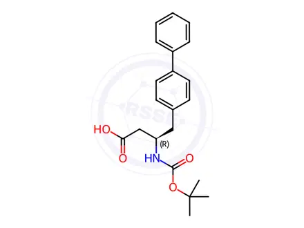 Chemical structure of LCZ696(valsartan + sacubitril) impurity 54