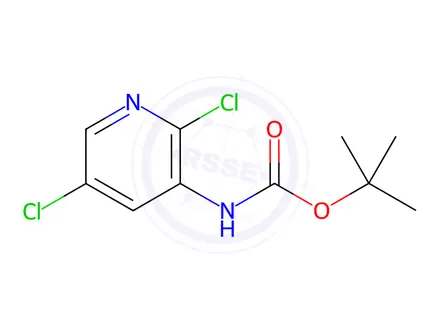 Chemical structure of tert-Butyl (2,5-dichloropyridin-3-yl)carbamate