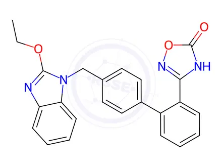 Chemical structure of Azilsartan Impurity 5