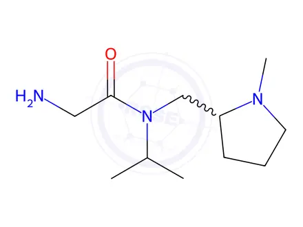 Chemical structure of 2-Amino-N-isopropyl-N-((1-methylpyrrolidin-2-yl)methyl)acetamide