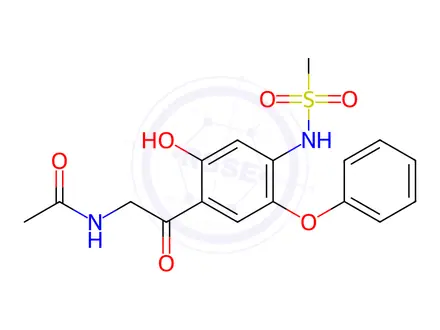 Chemical structure of Iguratimod Impurity 9