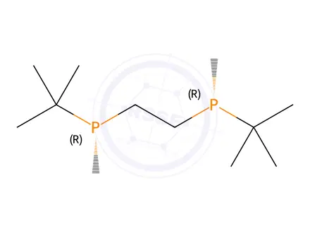Chemical structure of (S,S)-1,2-Bis(boranato(tert-butyl)methylphosphino)ethane