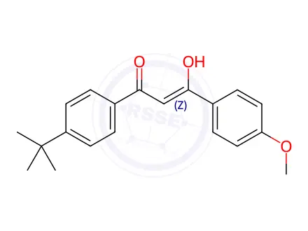 Chemical structure of Avobenzone Impurity 33