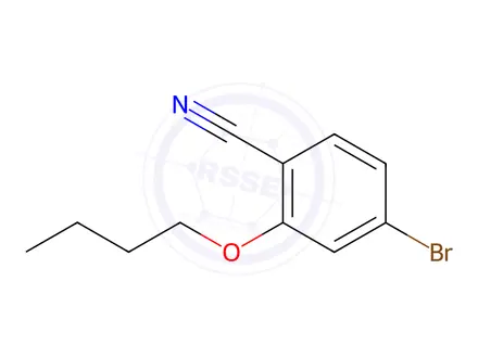 Chemical structure of 4-Bromo-2-butoxybenzonitrile