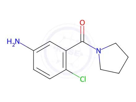Chemical structure of (5-Amino-2-chlorophenyl)(pyrrolidin-1-yl)methanone