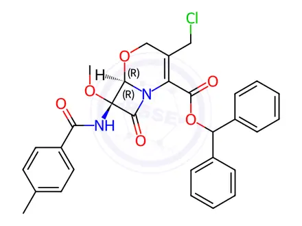 Chemical structure of Latamoxef Impurity 40
