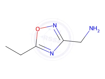 Chemical structure of (5-Ethyl-1,2,4-oxadiazol-3-yl)methanamine