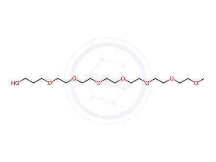Chemical structure of 2,5,8,11,14,17,20-Heptaoxatricosan-23-ol