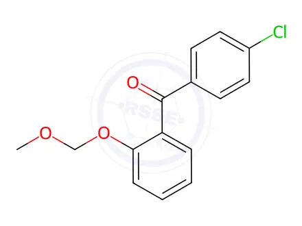 Chemical structure of (4-Chlorophenyl)(2-(methoxymethoxy)phenyl)methanone