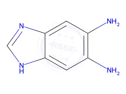 Chemical structure of 5,6-Diaminobenzimidazole dihydrochloride