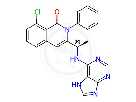 Chemical structure of Duvelisib Impurity 1
