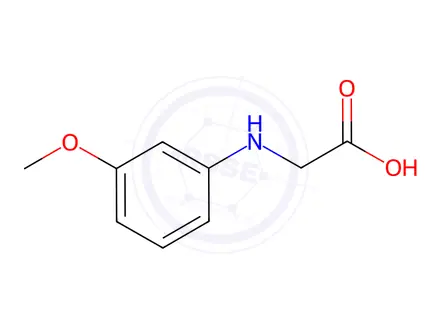 Chemical structure of (3-Methoxyphenyl)glycine