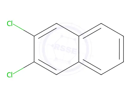 Chemical structure of 2,3-DICHLORONAPHTHALENE