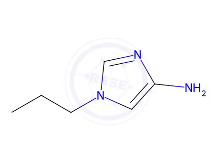 Chemical structure of 1-Propyl-1h-imidazol-4-amine