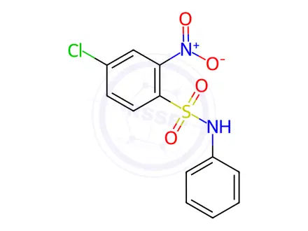 Chemical structure of 4-Chloro-2-nitro-N-phenylbenzenesulfonamide