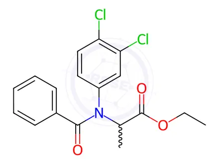 Chemical structure of Benzoylprop-ethyl