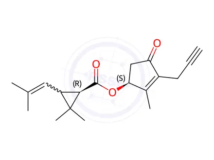 Chemical structure of Allethrin Impurity 5